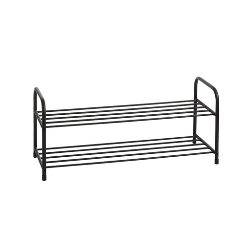 Hals Shoe Rack Black W92 x H39 x D35 cm
