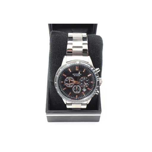 Sekonda 8353211 All Stainless Steel, Water Resistant 50 meters