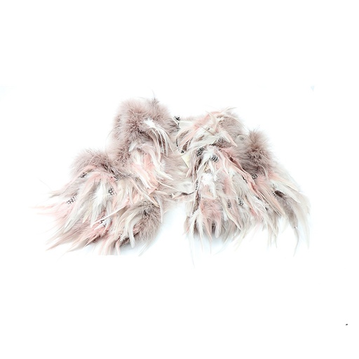 TopShop 11X13INUD Feather Top Compliment Jacket, Size: 38