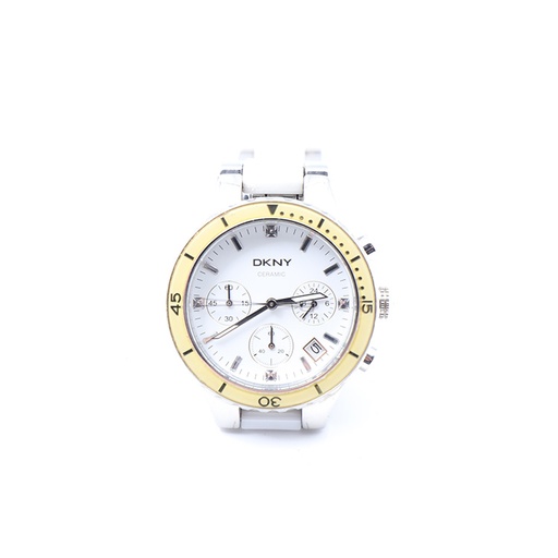 DKNY NY-8502 Ceramic, All Stainless Steel & Ceramic Bracelet