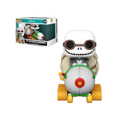 Pop Rides Disney 104 Jack Skellington In Snowmobile