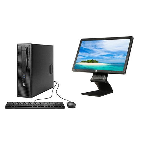 HP EliteDesk 800 G1 Core i7-4770 8 GB, 500 HDD + Screen Hp EliteDisplay E201