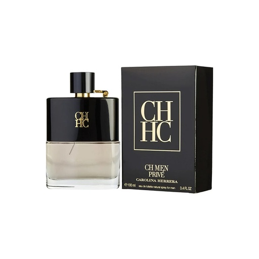Carolina Herrera Ch Men Prive Eau De Toilette Natural Spray 100 ml 3.4 Fl OZ ** Not Sealed **