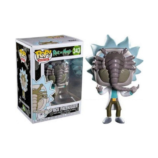 Pop Rick And Morty 343 Rick Facehugger