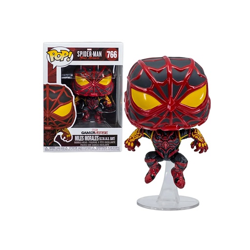 Pop Spider-Man 766 Miles Morales S.T.R.I.K.S