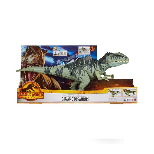 Jurassic World Dominion Giganotosauris Strick N Roar