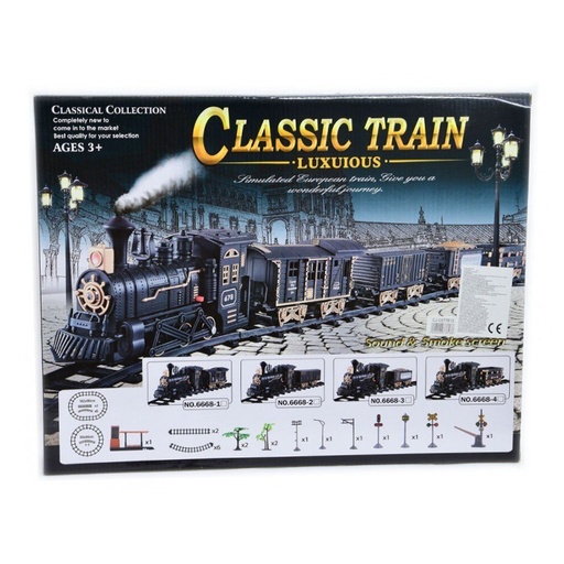 Classical Collection  Classic Train Luxuious No.6668-2