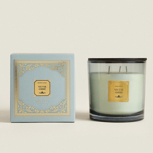Zara Home Nectar Ambre Aromatic candle 620G