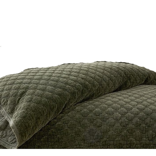 Velvet Lattice Handcrafted Quilt 233 x 233 CM