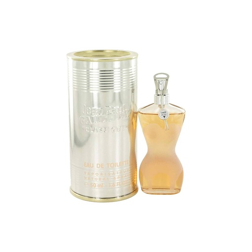 Jean Paul Gaultier Classic Eau De Toilette For Woman 50 Ml, ** No Plastic Cover , Slightly Used, FOR DIRECT USE ONLY NOT GIFFTING