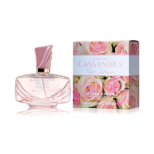 Cassandra Eau De Parfum Rose Jutense, Jeanne Arthes 100 Ml - 3.3 Fl.oz - 80 Vol