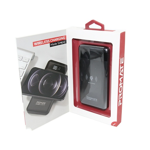 بروميت AuraPack-10 ، بنك طاقة شحن لاسلكي 10000 مللي أمبير مع شاشة LED