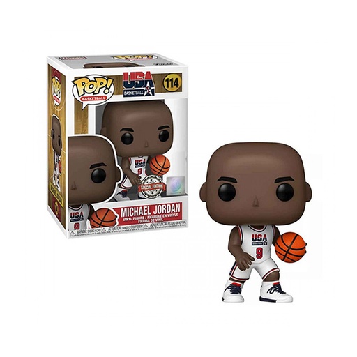 Pop Basketball Michael Jordan Special Edition 114 ** Damaged Box **