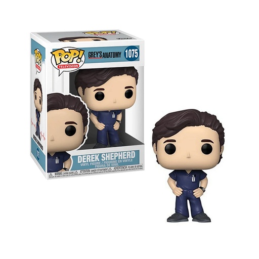 Pop Greys Anatomy 1075  Derek Shepher **Damaged Box **