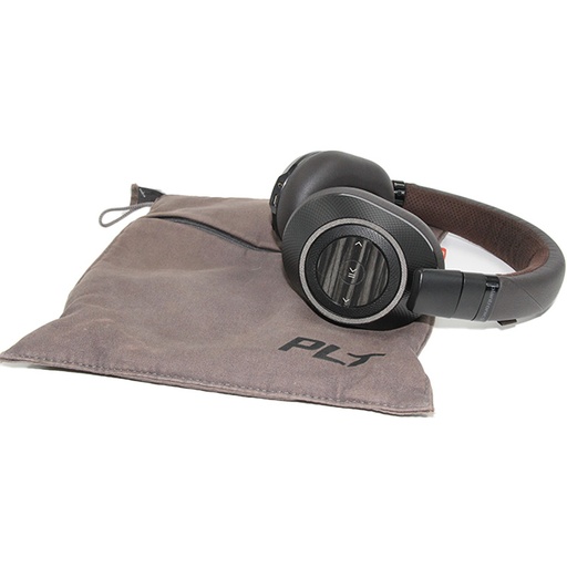 PLT Plantronics SPRO16, Wireless Noise Cancelling - Black Tan Headphones