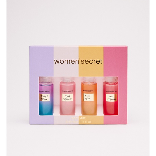 Women Secret Body Mist  4x 50 ml