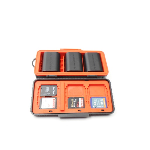Battery Case Model: D950 Lens 6O , Include 3 Wasabi Power BTR-LPE6-JWP Li-Ion Battery Pack 2600 mAH