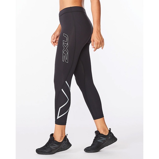 2XU The Worlds Most Advanced Compression , Women Compression 7/8 Tight , Style Wa4174b Size: M, Colour: Black/Sil