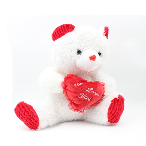 Medium Size Bear With a Red Heart