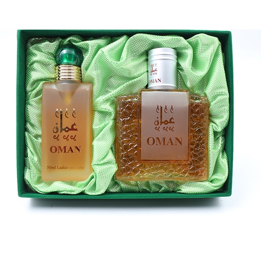 Oman 2 Fragrance Set  ladies Perfume 50 ml +  10 Made In France Set