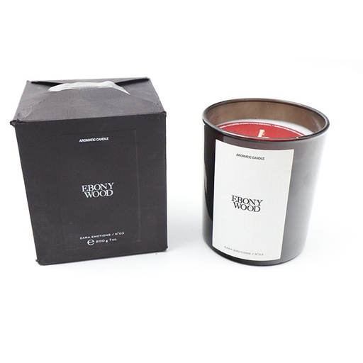Zara Emotion Aromatic Candle Ebony Wood / N03 200G