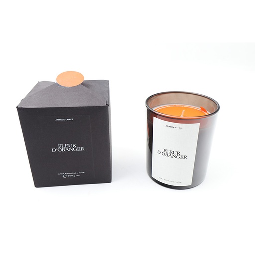 Zara Emotion Aromatic Candle Fleur D'Oranger / N06 200G