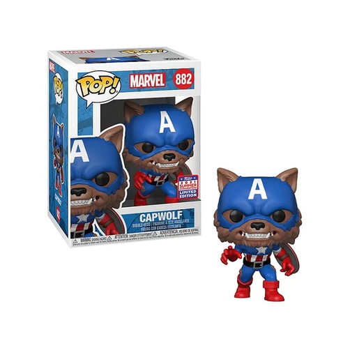 Pop Marvel Capwolf 882 , Summer Convention 2021
