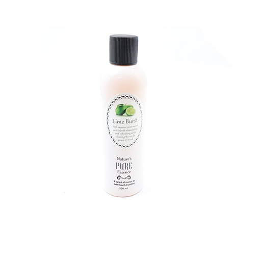 Nature Pure Essence Lime Burst Will Improve Your Mood As It Is Both Stimulating And Refreshing While Cleaning The Air For Peace Of Mind  250 ml