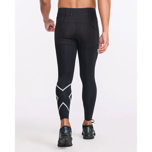 2XU Aero Vent Compression Technology, Aero Vent Comp Tight , Style : MA6529b , Size: S, Color: Black/SRF