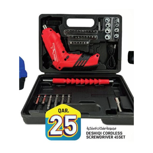 Deshiqi Cordless ScreDriver 45 set