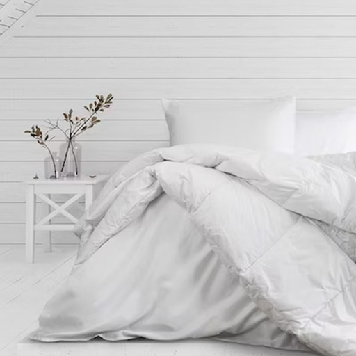 HomesRus White Microfibre Duvet -200 x135 cm , 2000GSM