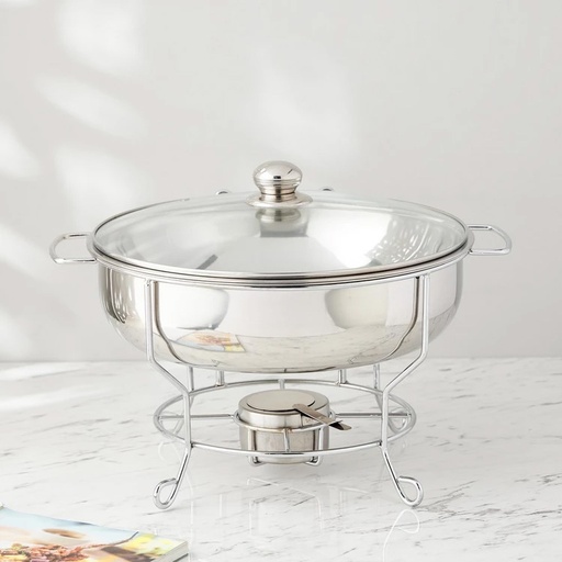 Home Center Food Warmer With Glass Lid 6 Liters