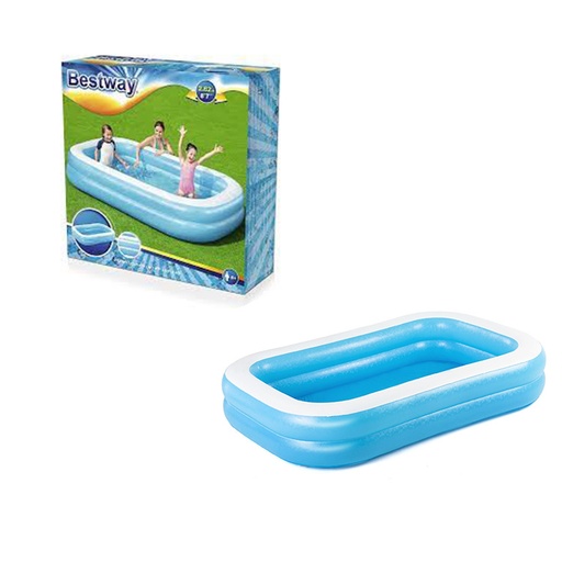 Bestway 262 m x 1.75 m x 51 cm / 8'7 x69 '' x20'' , Blue Rectangular Pool