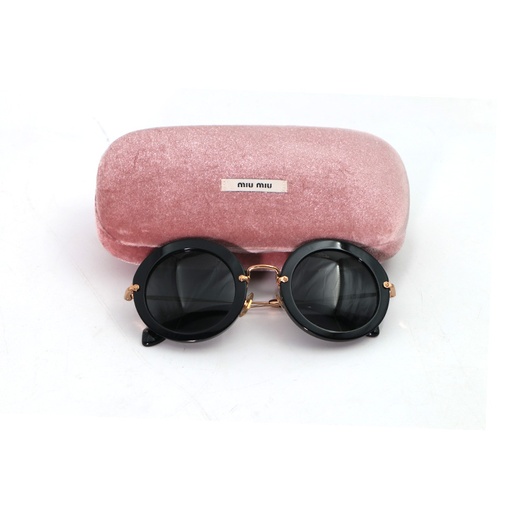 Miu Miu Smu Damen Mu 13NS Rund Sonnenbrille Lens Width:49, Bridge Width:26