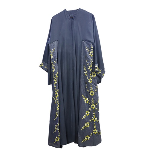 Abaya Al Fares With Golden Flower And Design Original price: 600