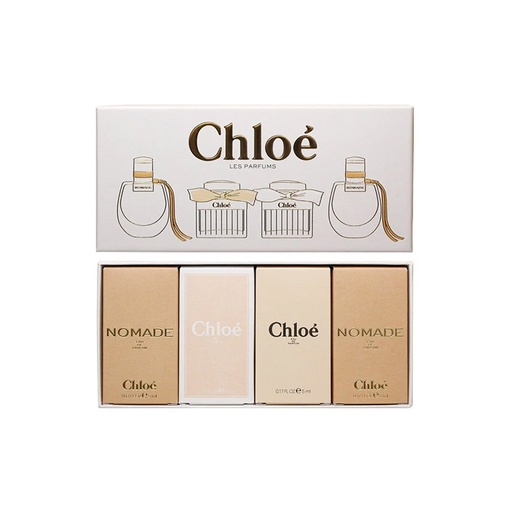 Chloe Les Parfum Nomade Eau De Parfum 5 ml + Nomade Eau De Parfum 5 ml + Chloe Eau De PArfum 5 ml + Chloe Eau De PArfum 5 ml