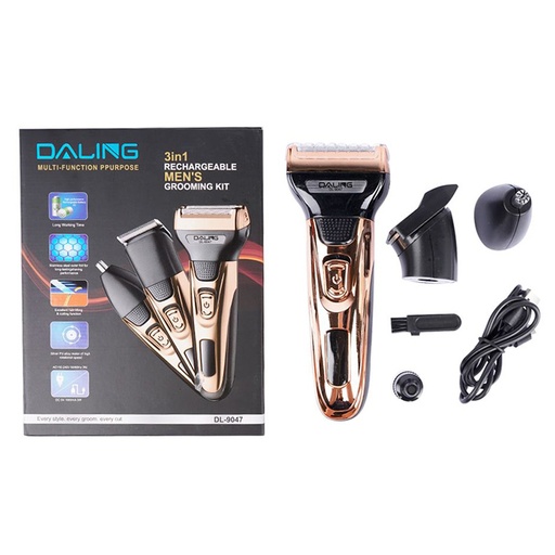 Daling Multi-Function Purpose, Professional Mens 3 IN 1 Suit, Electric Hair Clippers