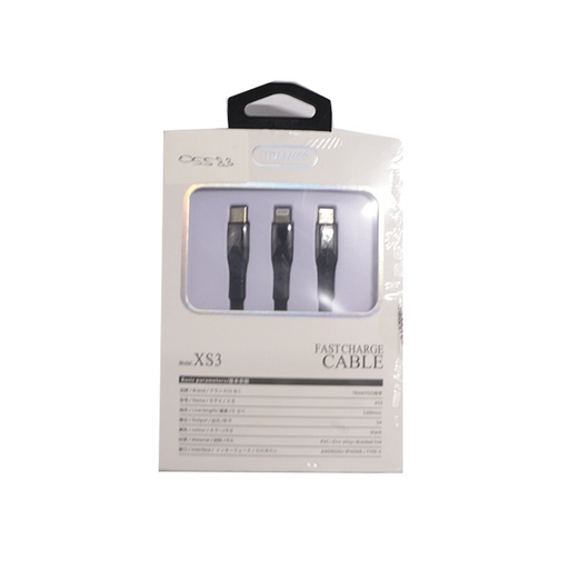 Trano Fast CHarge Cable Model: XS3 Output 5A