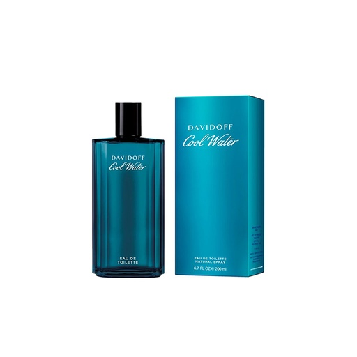 Davidoff Cool Water Eau De Toilette Natural Spray 200 ml 6.7 Fl oz