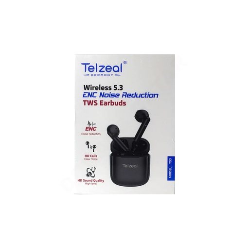 Telzeal Wireless 5.3 Enc Noise Reduction , Tws Earbuds