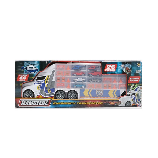 TEAMSTERZ @ R&B KIDS Large Emergency Trans Toy, +7