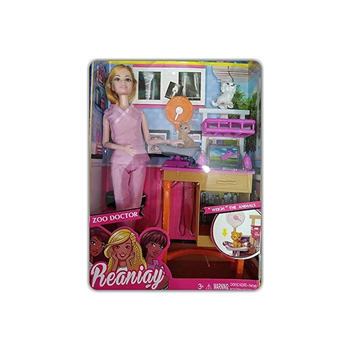Zoo doctor Doll for girls