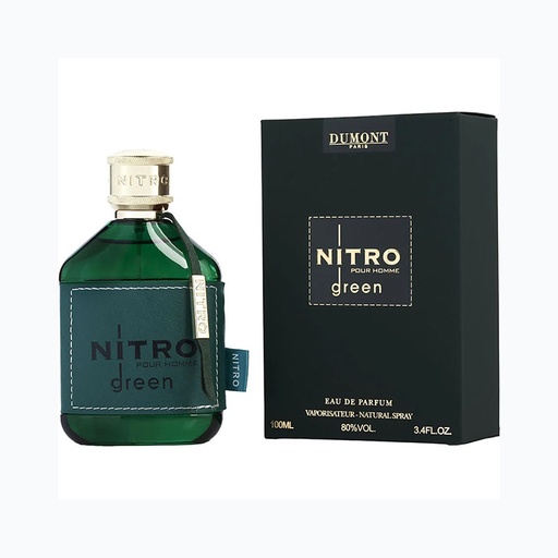 NITRO GREEN POUR HOMME Eau De Parfun DUMONT PARIS 100ML