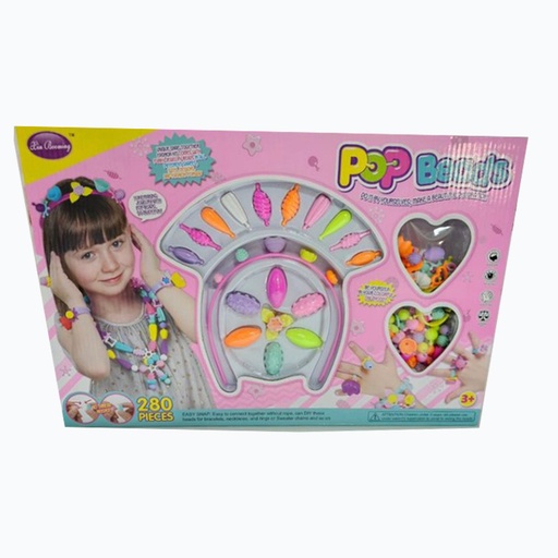 Pod beads yourselves make a beautiful decoration 280 PCS