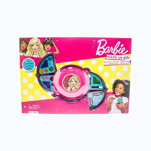 Barbie 5519L Big Cosmetic Case, Multi Color