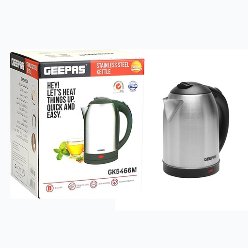 Geepas Stainless Steel Kettle GK5466M
