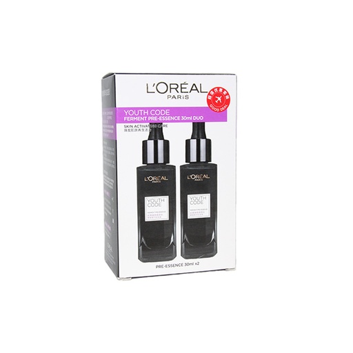 L'Oreal paris, Youth Code, Ferment Pre-Essence 30 ml Duo, Skin Activating Care 30ml x2