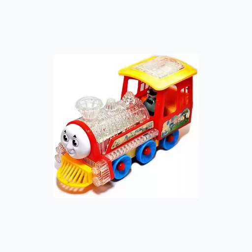 Senra Funny Locomotive Cartoon Train  (Red)