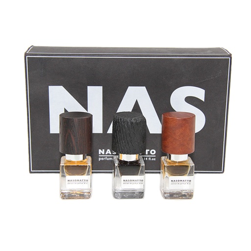 NAS, Nasomatto, Perfume Oil 3x 4ml -  0.14 fl.oz, DURO+ BLACK AFGANO + PARDON