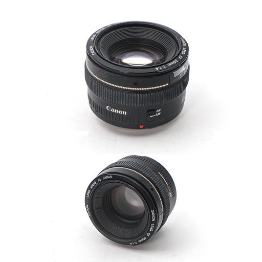 Canon Lens 50MM 1:1.4, Ultrasonic Lens ** No Exterior Cover **